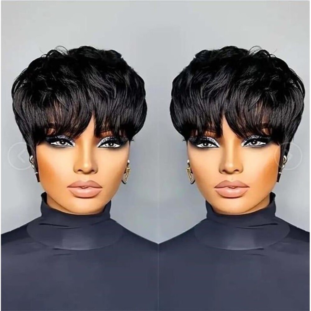 Pixie Cut Wig Human Hair
